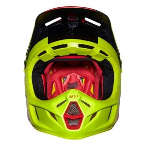 FOX V4 Libra Helm in gelb