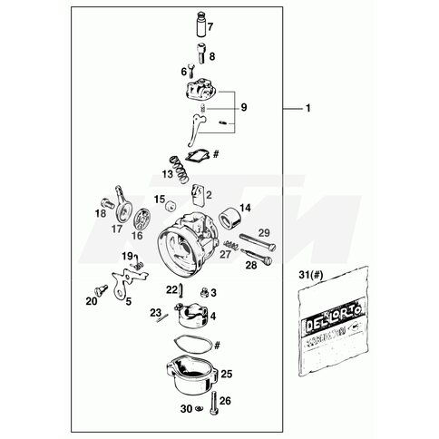 KTM OEM Ersatzteil 0084050123