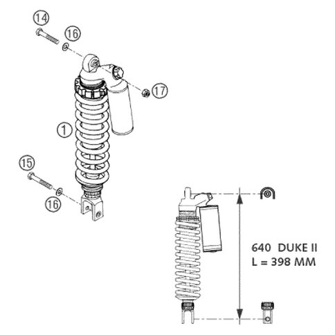 MONOSHOCK 4681 BAVP DUKE    06