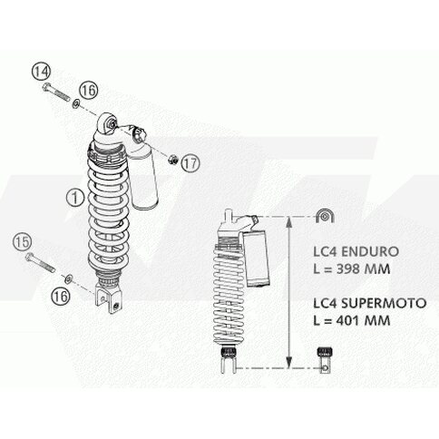 KTM OEM Ersatzteil 0118X729