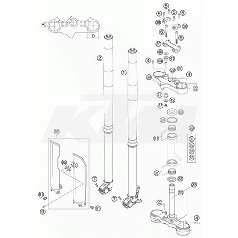 KTM OEM Ersatzteil 05187A02RS