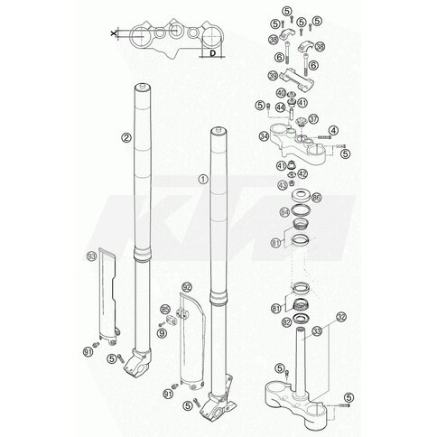 KTM OEM Ersatzteil 0518W714LS