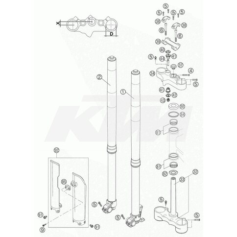 KTM OEM Ersatzteil 0518X730LS