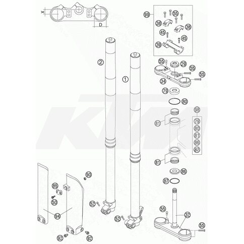 KTM OEM Ersatzteil 0518Y733LS