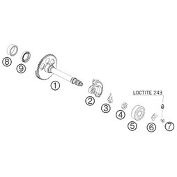 WELLENDICHTRING 20x32x6 GUMMI