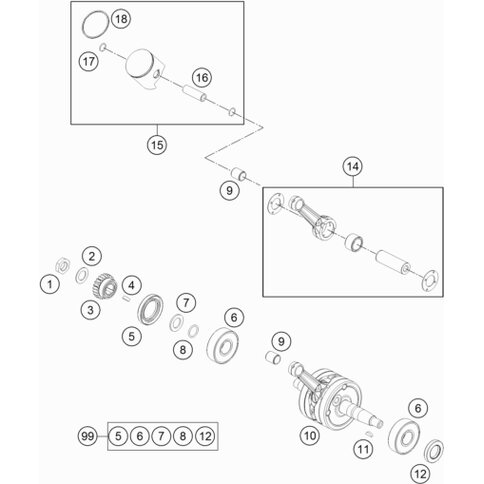 Wellendichtr.30x47x7 BSL Viton