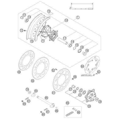 Wellendichtring 32x52x7 B