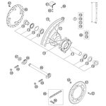 SPEICHENSATZ HINTEN 14