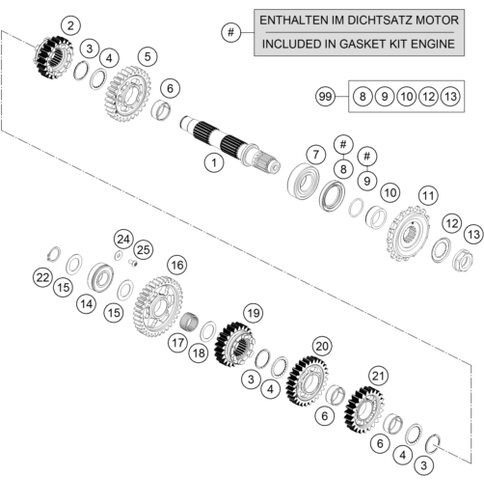 ABTRIEBSWELLEN REP. KIT