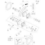 SPEICHENSATZ HINTEN 1485SX 13