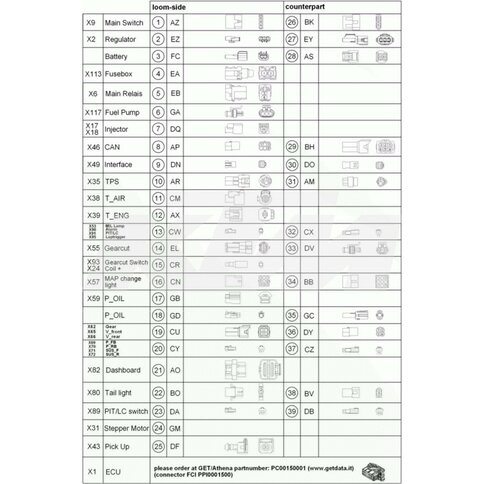 Ersatzstecker CN 9-polig-nt