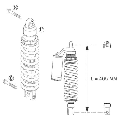 MONOSHOCK 5018 PDS SX       05