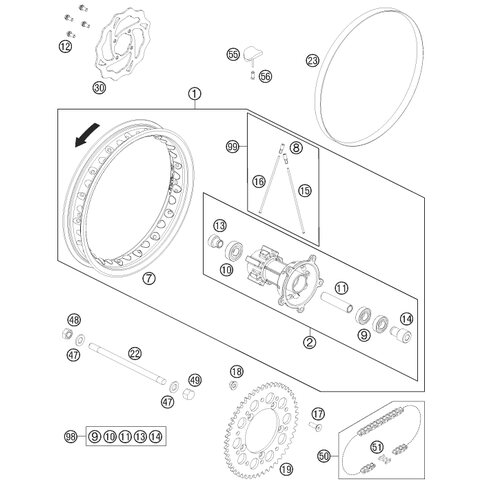 HUTMUTTER DIN917-M12X1