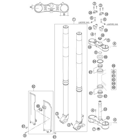 GABEL WP D=48 CC 450 SXF    07