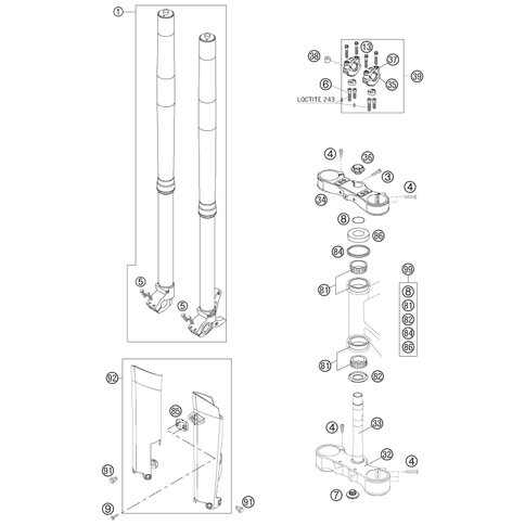 GABEL WP D48 450XC450-525SD 07