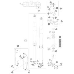 GABEL KTM 450/530EXC/XC-W/10