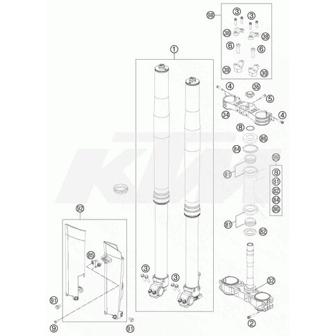 GABEL WP 250 SX-F US 2011