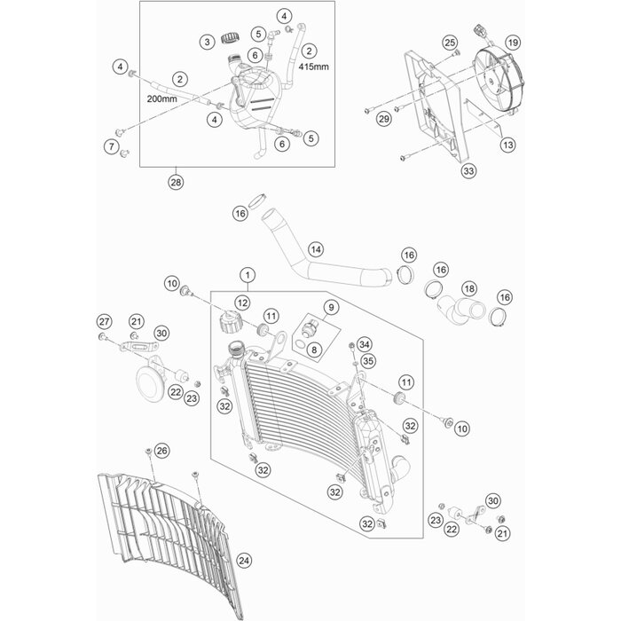 Silentblock 20x15-M6x10-(1) von KTM - 43205062100 - ktm-shop24.de  