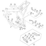 RAHMEN SM/SX  MC4R  SCHW. 07