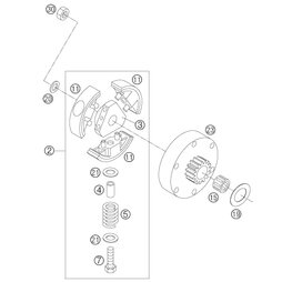 SCHEIBE 8X15,3X0,5