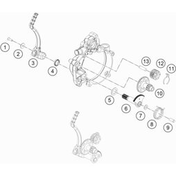 Scheibe 16,3x25,8x1