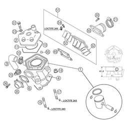 ZYLINDERFUSSDICHTUNG 0,6 MM