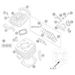 ZYLINDERFUSSDICHTUNG 0,5 MM