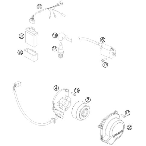 STATOR 65/85 SX           2003