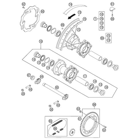 SPEICHE HI. 14 4/3,5/4-148 07