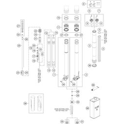 Mutter Ventil M6x0,5 h6,5 SW17