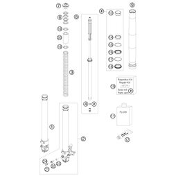 Einstellschraube Schlitz Druckstufe