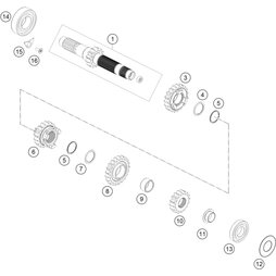 Sprengring 22x1,2