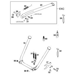 Stnderfeder 125-380 EXC   98