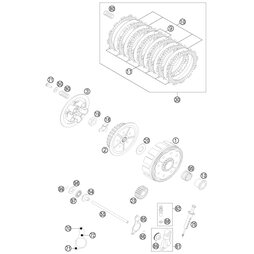 Kupplungsausrückdicht. 0,3mm