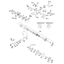 Dichtung Seitendeckel links