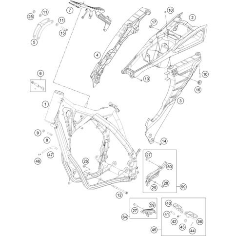 KETTENRITZELABD.125/250 SX  07