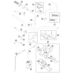 GRIFF-SET GRAU/ORANGE     09