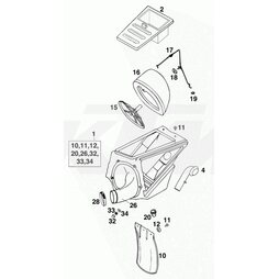 KTM OEM Ersatzteil 54606003047