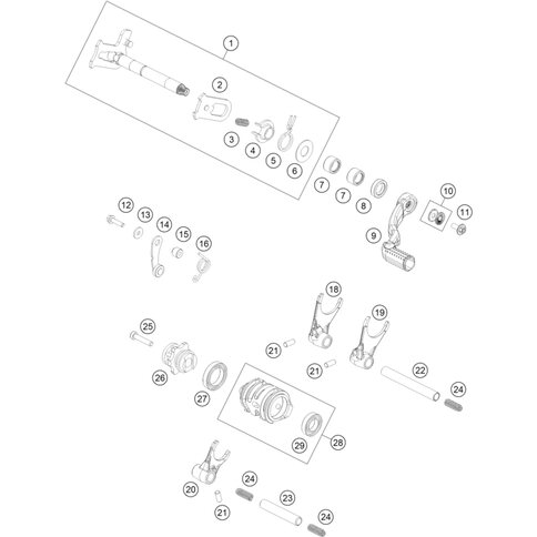 Schaltschiene 250 - 380