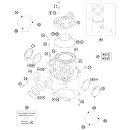 ZYLINDER + KOLBEN KPL.    2011