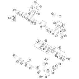 Steuerwalze 300 links kpl. 08