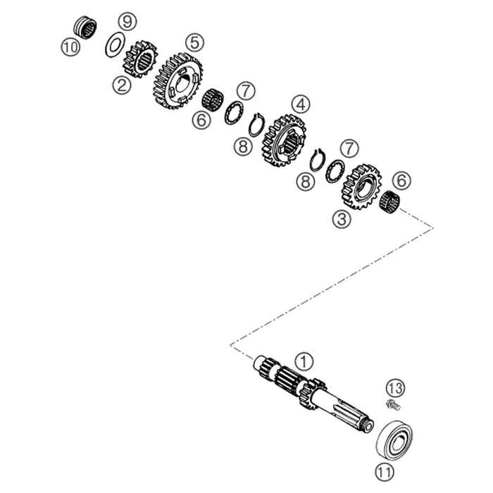 ANTRIEBSWELLE 15 Z 