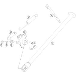 Schraube f. Seitenst. M10x26,7