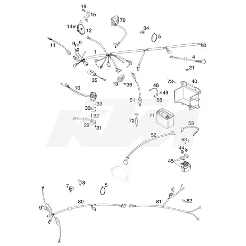 KTM OEM Ersatzteil 59011075200