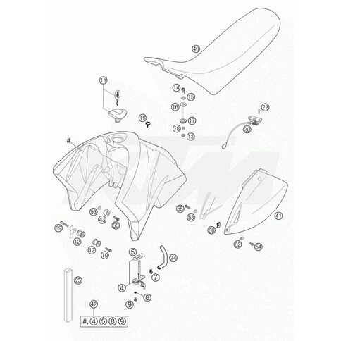 KTM OEM Ersatzteil 5840804210060