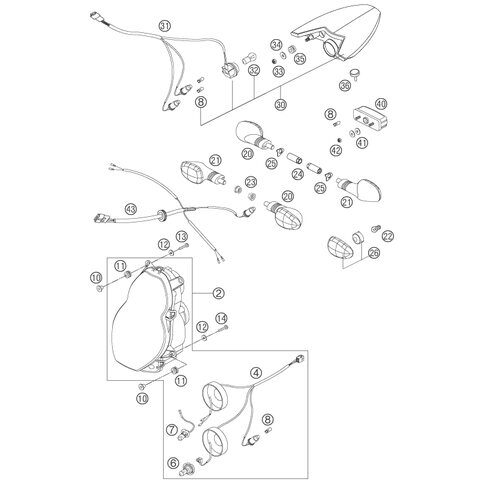 KENNZEICHENBELEUCHTUNG LC4 98