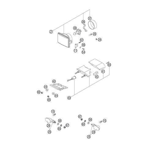 LEUCHTHAUBE LINKS & RECHTS  02