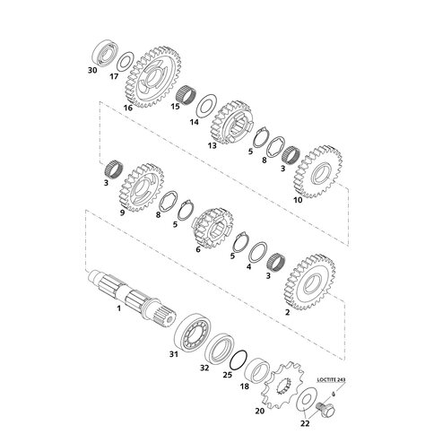 SCHIEBERAD 5.G.24-Z 40