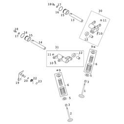 Ventilfederauflage