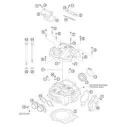 AUSPUFFLANSCH KPL. 450/525  03